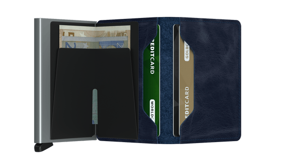 Secrid Slim Wallet - Vintage Blue