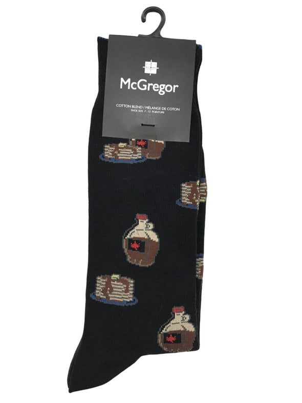 McGregor Maple Syrup Socks Black Exclusive to Mansour's