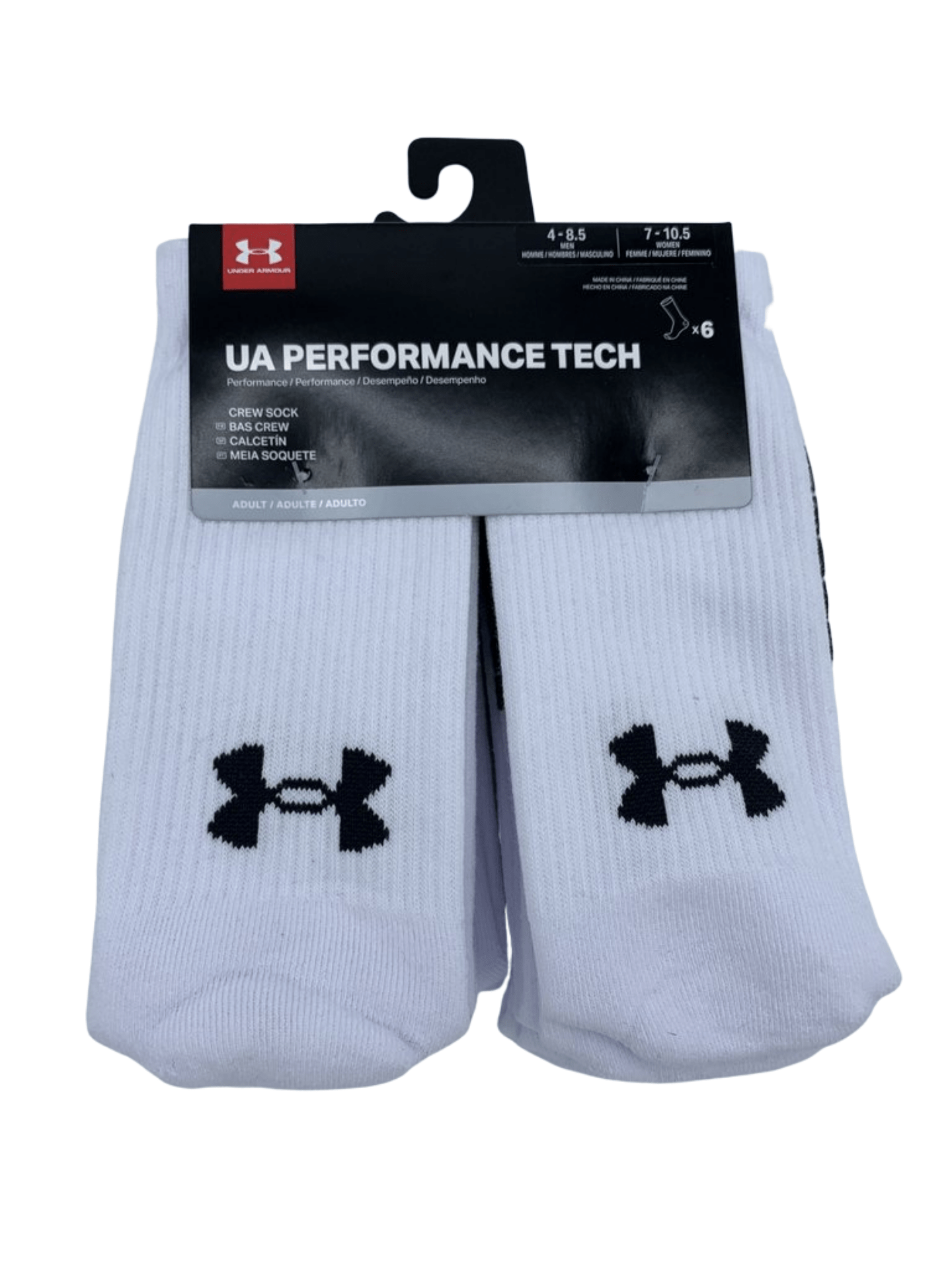 Under armour online performance crew socks