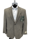 Tan Houndstooth Sport Jacket - LEWI12R30112 42S Only
