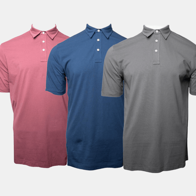 Viyella Harley Pima Cotton Polo Shirt with Spandex - 558520 - Assorted Colours