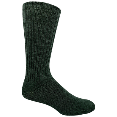 J.B. Field's Made in Canada "Wool Weekender" 96% Merino Wool Sock - Green 48 - 8781 8783 6781