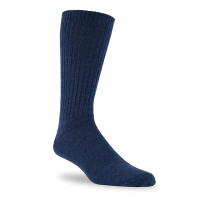 J.B. Field's Made in Canada "Wool Weekender" 96% Merino Wool Sock - Blue Mix 52 - 8781 8783 6781
