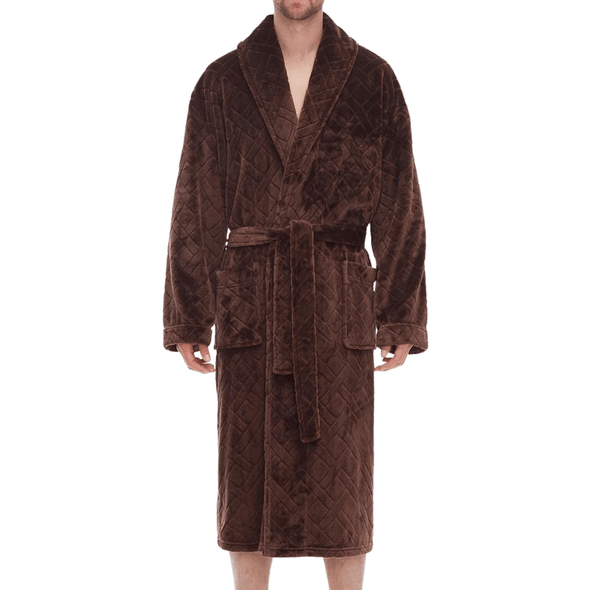 Majestic International Crossroads Plush Shawl Robe - 12618110 - Assorted Colours