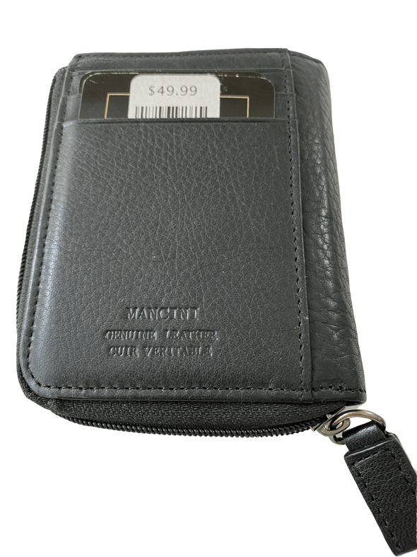 Deluxe Men’s RFID Secure Wallet with Coin Pocket - Black
