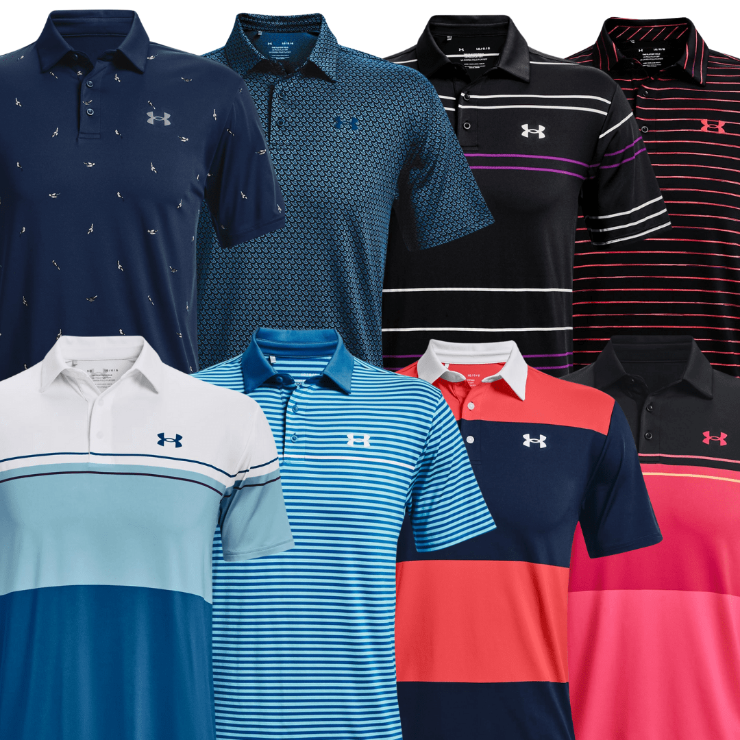 Under armour men's playoff 2025 2.0 heritage golf polo
