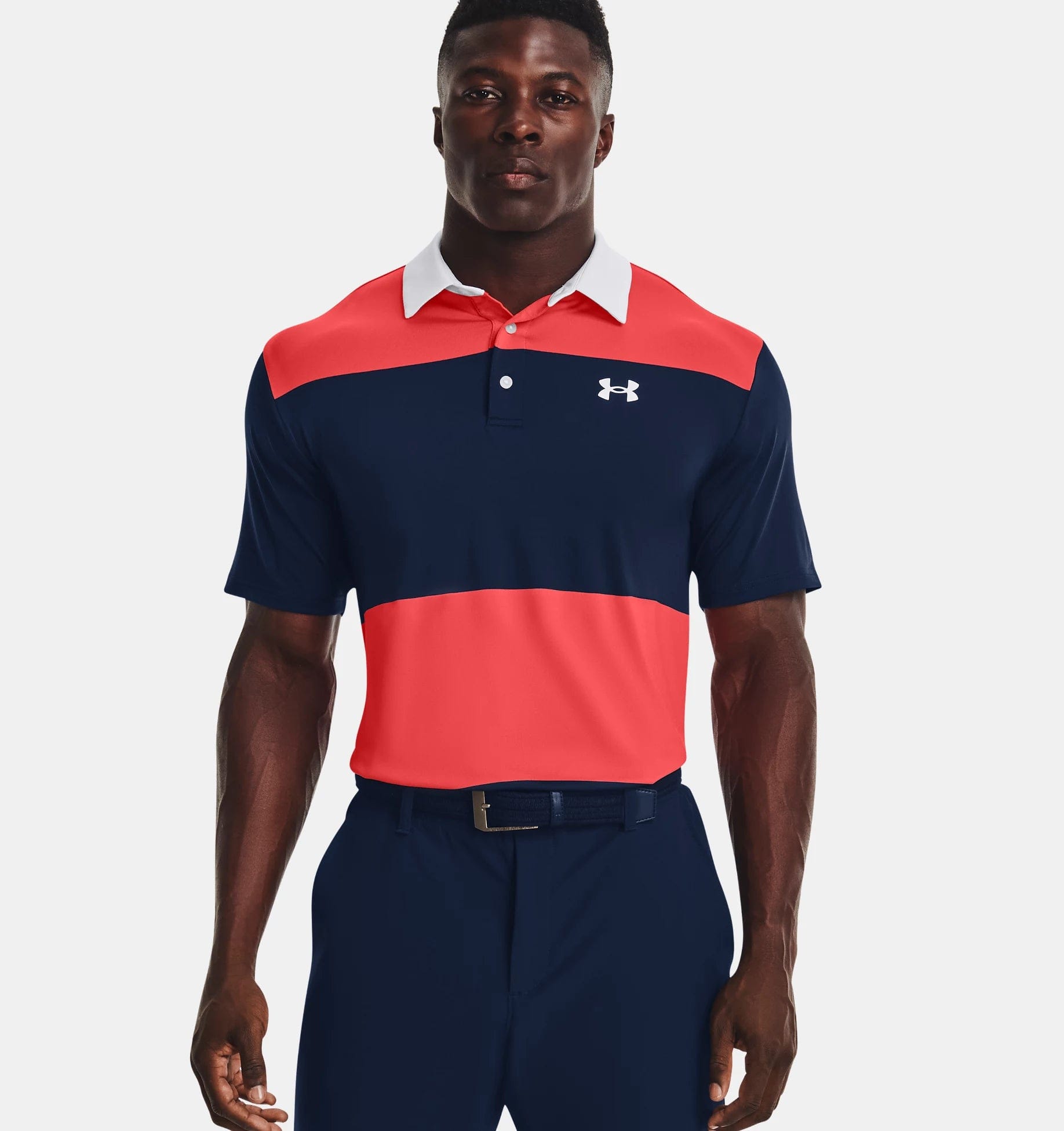 Under armour men's long hot sale sleeve golf performance polo 2.0