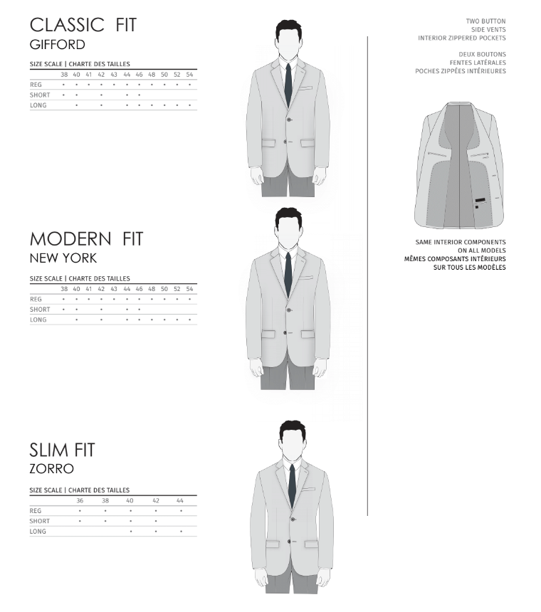 Mens suit size 54 2025 long