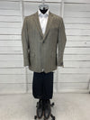 Tan Luxe Sports Coat Urgel Cut 71401 100 Size 44 R Only
