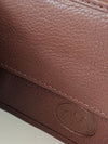Brown Bifold Wallet  Featuring Coin Pouch Made with Genuine Leather