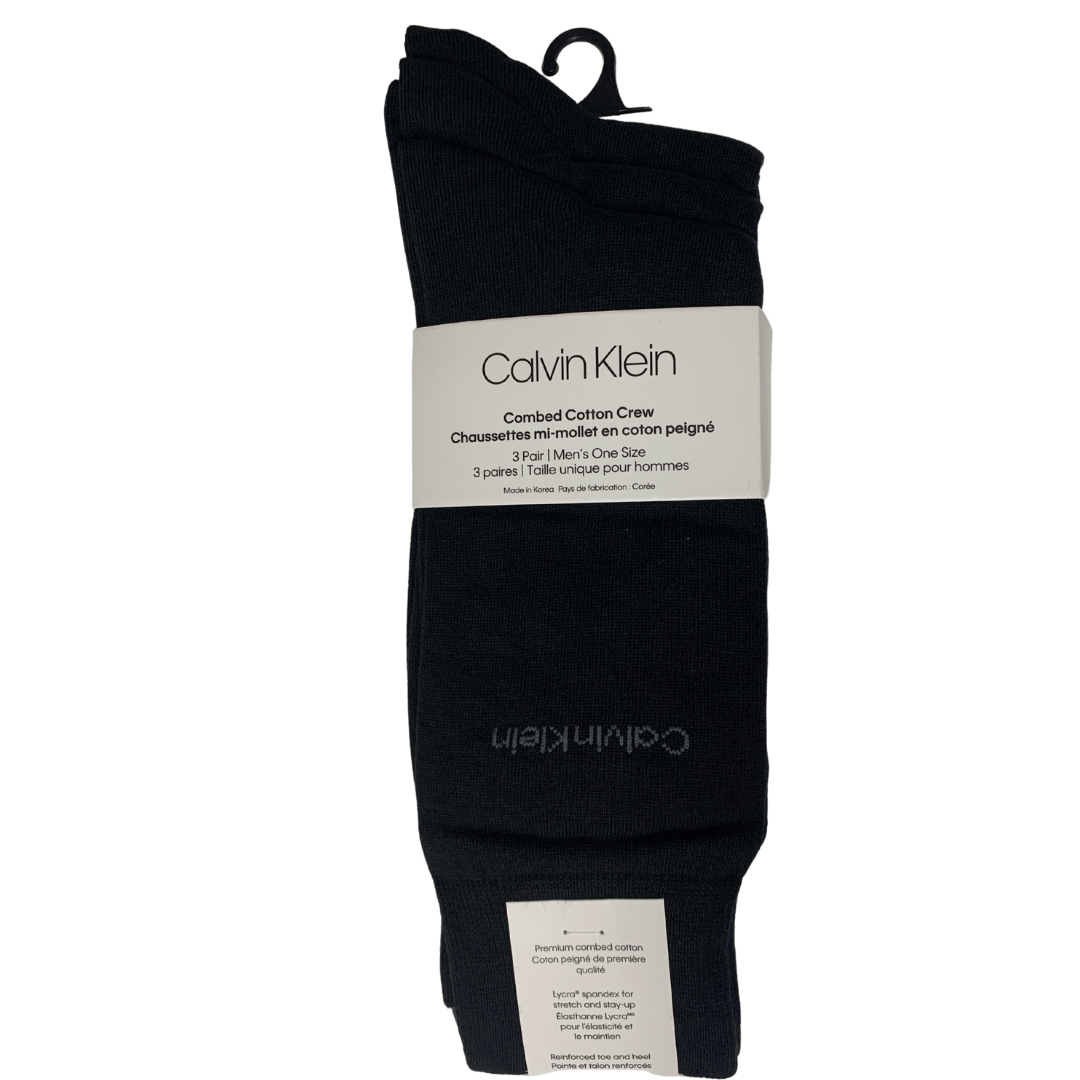 Calvin klein combed cotton socks deals