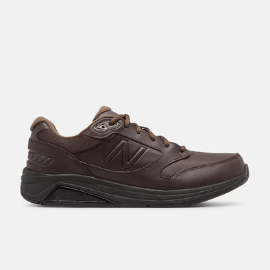 New Balance Brown Leather Walking Shoe - MW928BR3