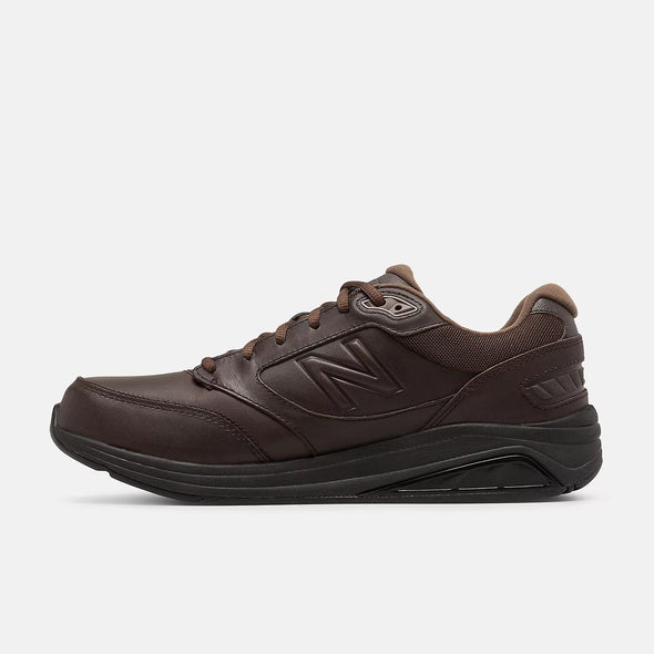 New Balance Brown Leather Walking Shoe - MW928BR3