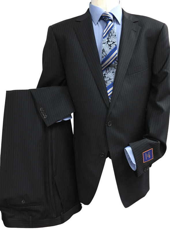 100% Wool Canadian Made Classic Fit Suit - Urgel Cut - 7318S2S