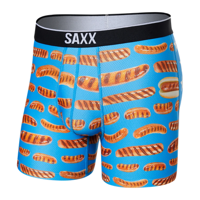 SAXX Volt Boxer Brief All American Wieners - Blue SXBB29 - AWB