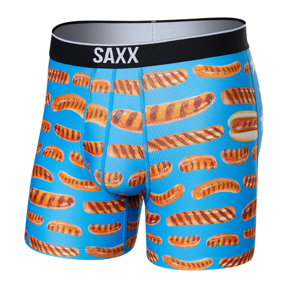 SAXX Volt Boxer Brief All American Wieners - Blue SXBB29 - AWB