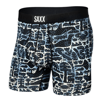 SAXX Ultra Super Soft Boxer Brief - SXBB30F - CLN Coast Life Navy