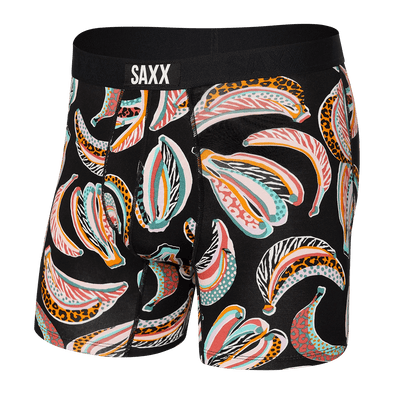 Saxx Vibe Boxer Brief 2 Pack Grey/Shallow Stripe - Rock Outdoors