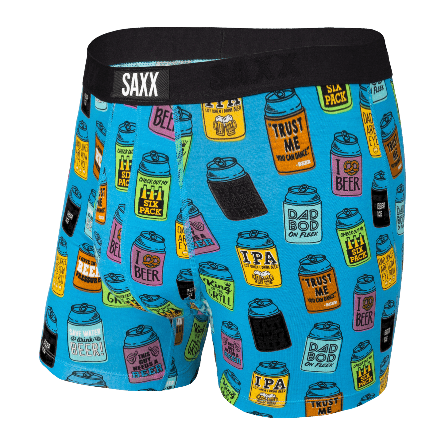 SAXX VIBE SUPER SOFT Boxer Brief / Dumps And Noods- Red