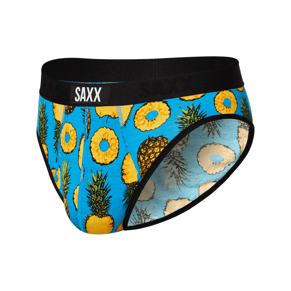 SAXX Ultra Brief - Pineapple Polka Blue - SXBR30F PPB
