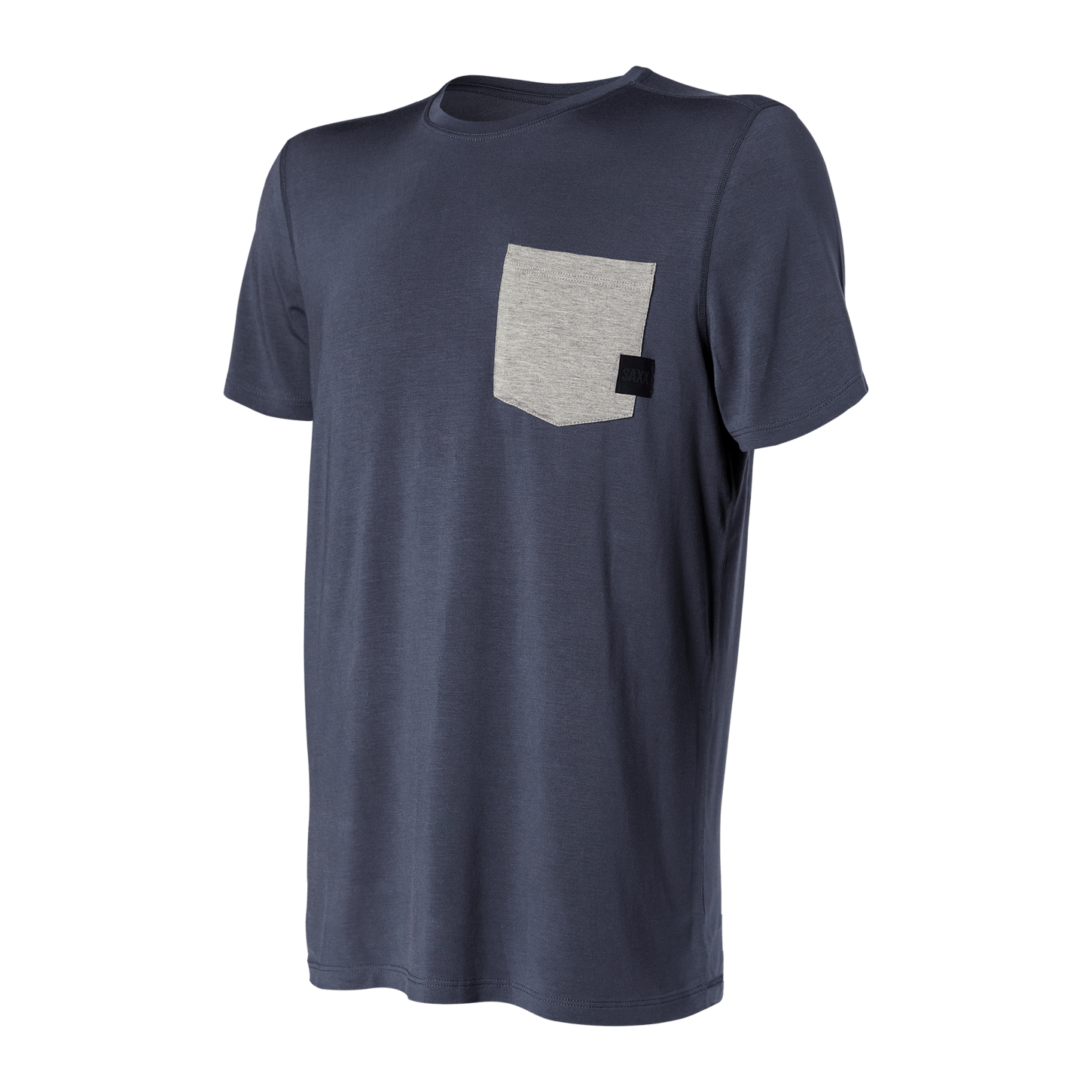トップス POCKET & CREW 2PACK LS T-SHIRTS NAVY S Fruit of the Loom Men's 4-Pack Pocket Crew Neck T-Shirt Navy